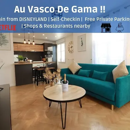 Apartment Au Vasco - Self Check-in, Private Parking *